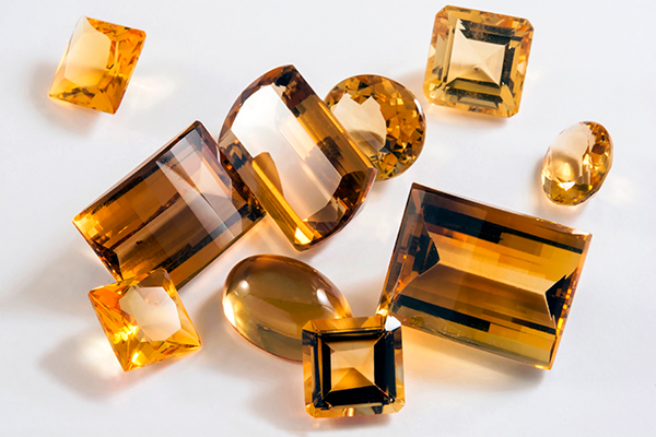 pierre précieuse citrine celinni