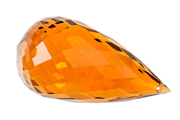 pierre précieuse citrine goutte celinni