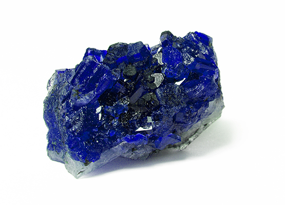 pierre précieuse saphir bleu brut celinni