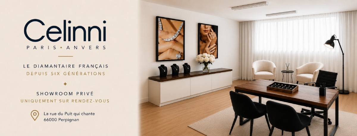 BIJOUTERIE PERPIGNAN - MAISON CELINNI DIAMANT - Celinni Perpignan