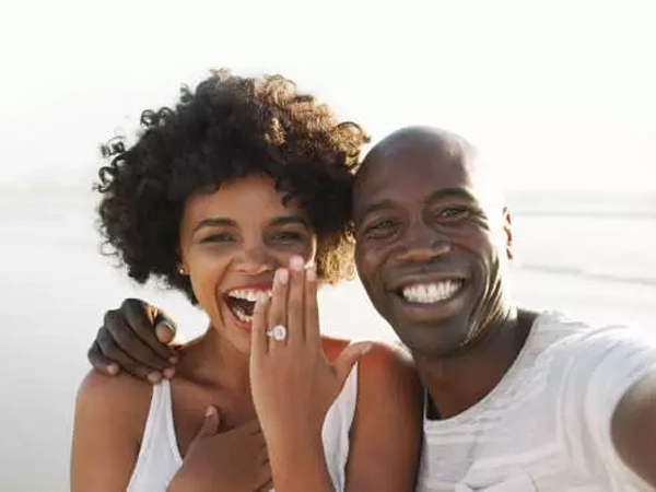 The purchase of the engagement ring