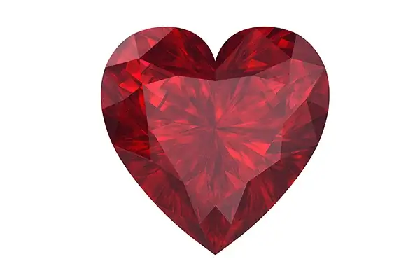 Coeur rubis - Prendre rendez-vous dans une bijouterie Celinni