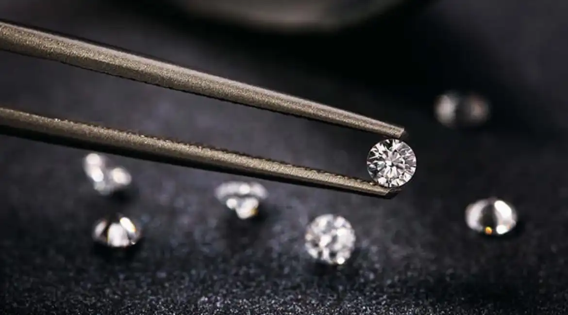 Diamants rond de qualité haute joaillerie