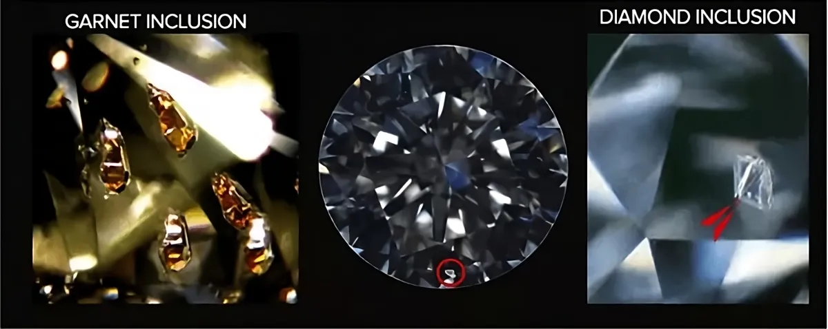 Quelles sont les inclusions les plus fréquentes dans le diamant ?