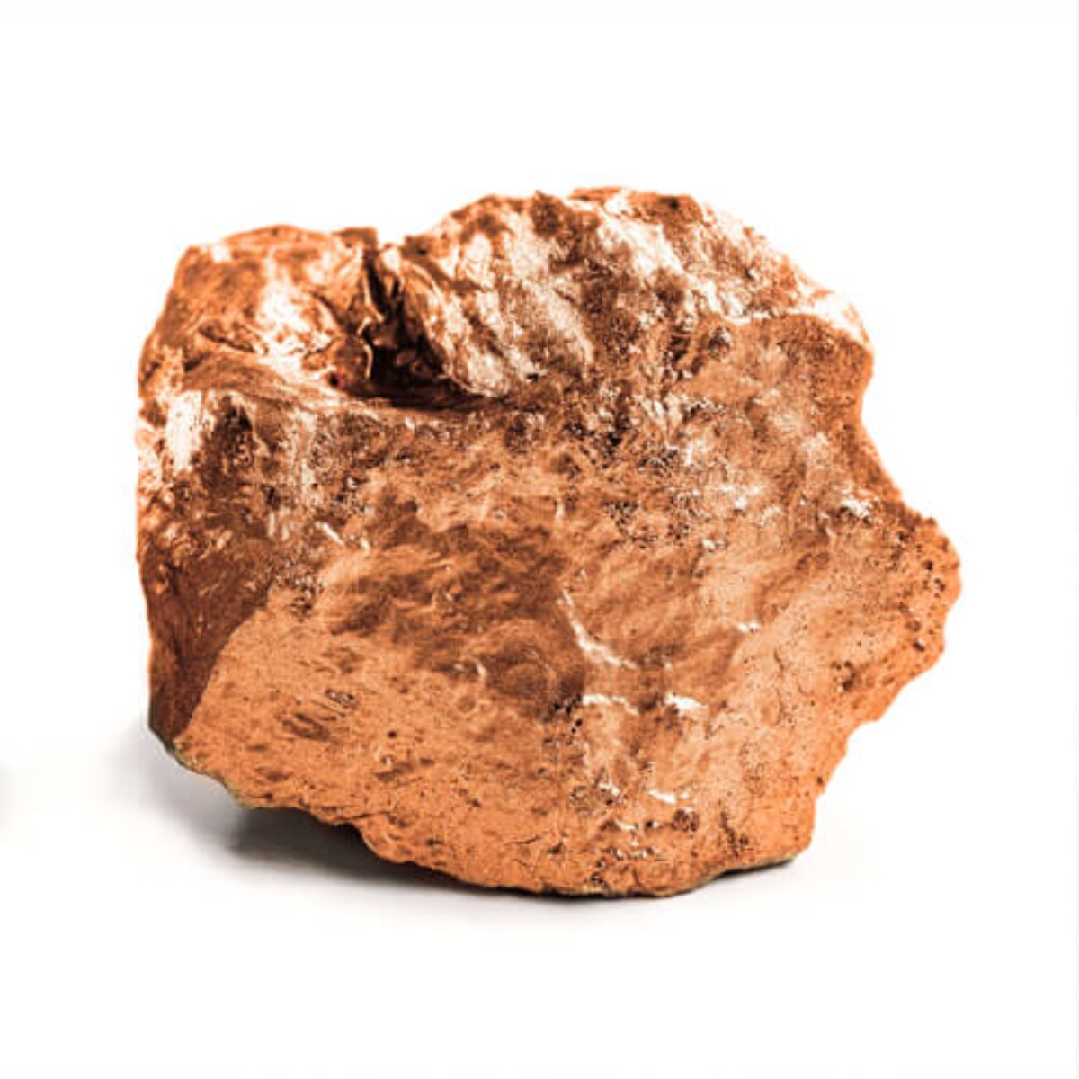Bronze – symbolisches Metall für 22 Ehejahre – Celinni Roher Bronzenstein, Sinnbild für die Stärke und Wärme der Verbindung bei der Bronzenen Hochzeit