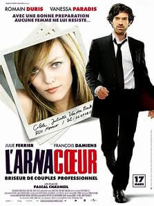 Affiche de film l'arnacoeur Romain Duris