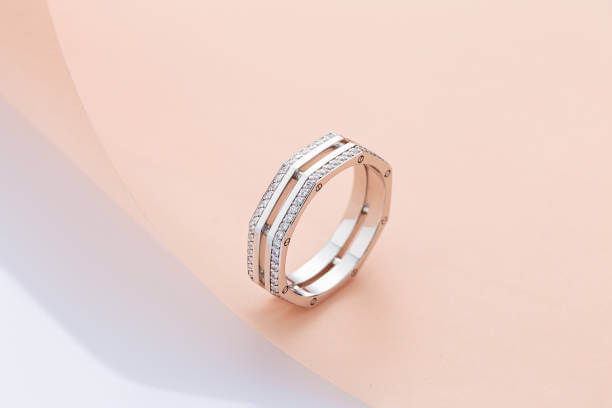 bague de fiançailles en diamant pour homme