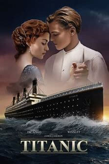 Affiche de film Titanic Leonardo Di Caprio