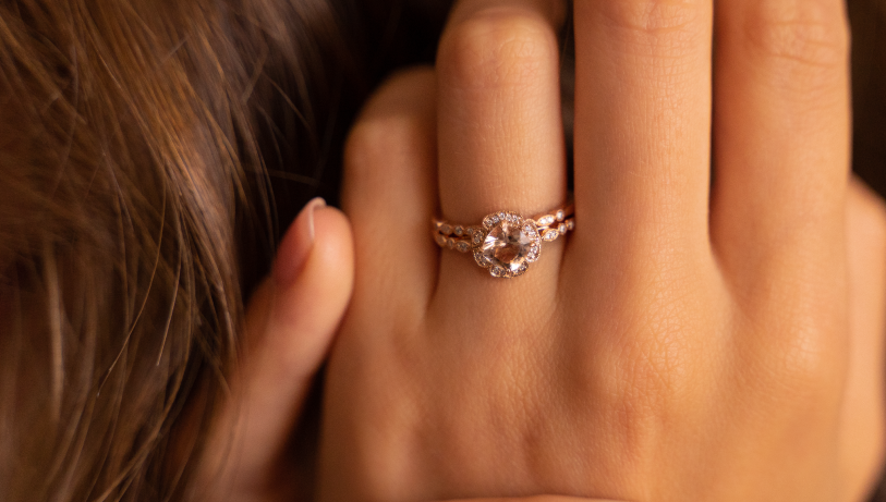 Vintage engagement ring Celinni Diamant