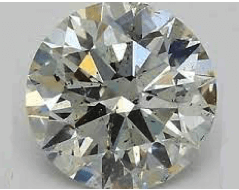 La clarté et le carat : SI2 1.27 carat