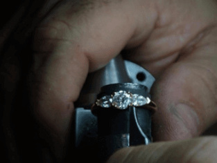 Diamant perdu online bague garantie