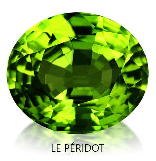 pierre de naissance d'Août : le péridot